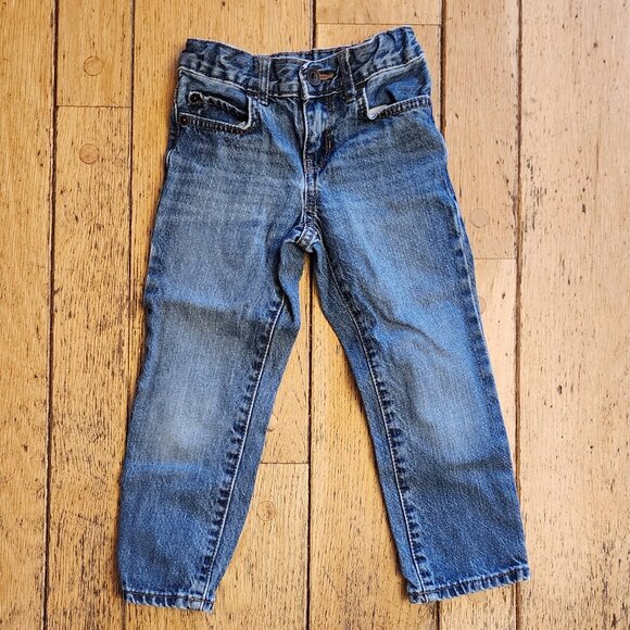 Children's Place Boys Light Wash Straight Leg Jeans Size 4 - Picture 2 of 11